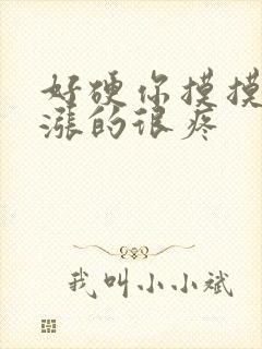 好硬你摸摸下面涨的很疼