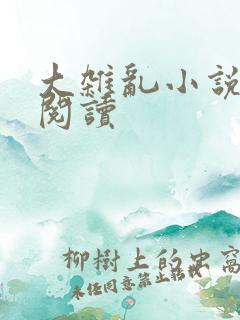 大杂乱小说目录阅读