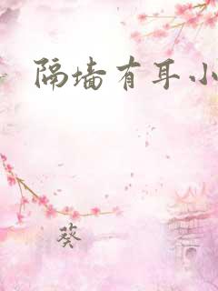 隔墙有耳小说