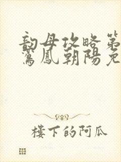 韵母攻略第二部鸾凤朝阳免费阅读