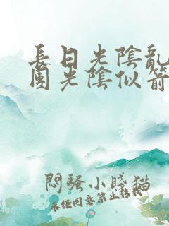 长日光阴乱作一团光阴似箭