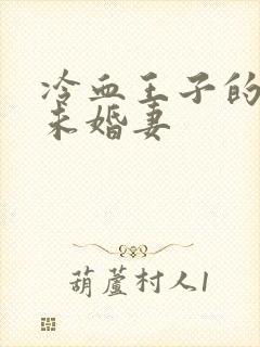 冷血王子的贫穷未婚妻