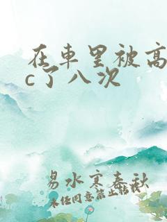 在车里被高潮被c了八次