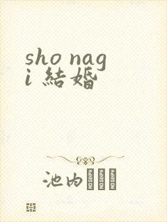 sho nagi 结婚