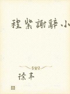 程紫谢辞小说