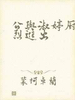 公与淑婷厨房猛烈进出