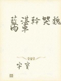 蓝湛干哭魏无羡肉车