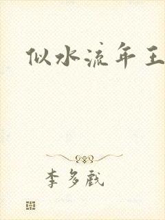 似水流年王小波