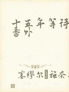 十五年等待候鸟番外