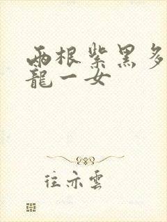 两根紫黑多男双龙一女