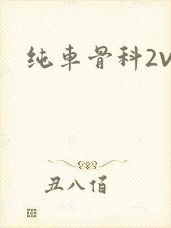 纯车骨科2V1