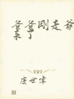 爸爸刚走爷爷就来了