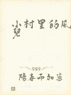 小村里的风流事儿