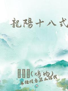 龙阳十八式