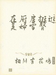 在厨房挺进市长美妇雪臀