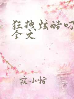 狂拽炫酷叼炸天全文