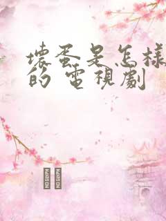 坏蛋是怎样炼成的 电视剧