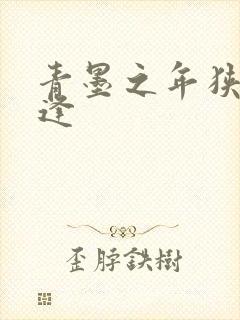 青墨之年狭路相逢