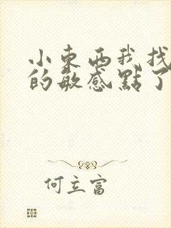 小东西我找到你的敏感点了