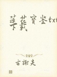 莲花宝鉴txt下载