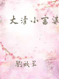 大清小富婆