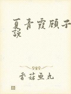 夏青霞顾子墨小说