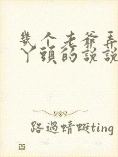 几个老爷弄一个丫头的说说