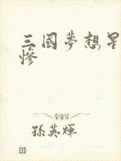 三国梦想星彩无惨