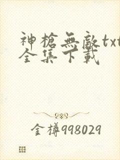神枪无敌txt全集下载
