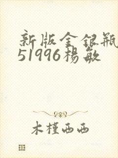 新版金银瓶1-51996杨敏