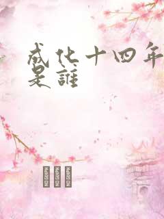 成化十四年攻受是谁