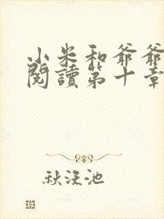 小米和爷爷在线阅读第十章