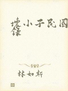 坏小子民国穿越录