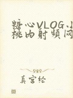 糖心VLOG小桃内射频网站