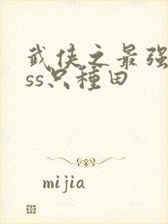 武侠之最强boss只种田