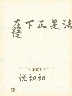 在下正是法外狂徒