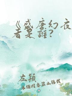 《盛唐幻夜》作者是谁?