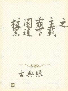 校园霸主之一统黑道下载