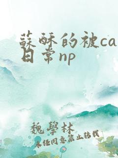 苏酥的被cao日常np