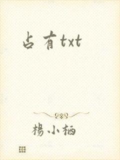 占有txt