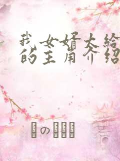 我女婿太给力了的主角介绍