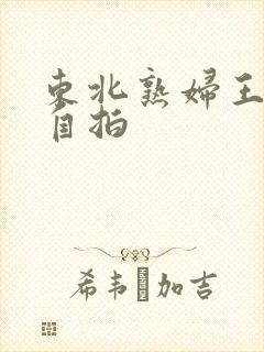 东北熟妇王梅娟自拍