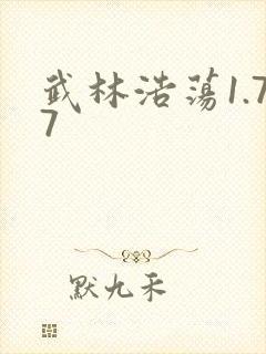 武林浩荡1.77