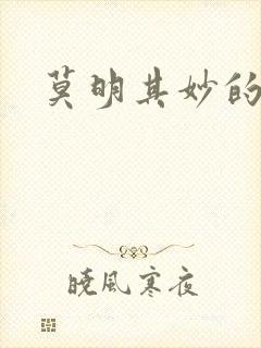 莫明其妙的穿越