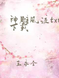 神雕风流txt下载