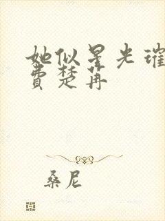 她似星光璀璨免费楚苒