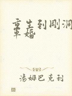 重生到刚洞房的军婚