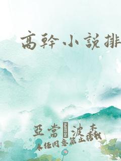 高干小说排行榜