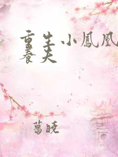 重生小凤凰的童养夫