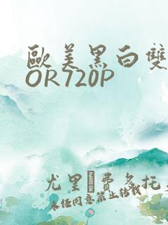 欧美黑白双插OOR720P